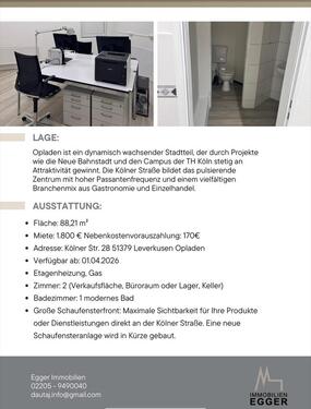 Foto - andere zur Miete in Leverkusen