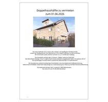 Doppelhaushälfte ab 01.06. zu vermieten - Grevenbroich