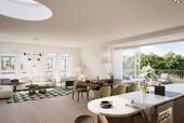 Foto - Neubau: Exklusives Penthouse auf einer Ebene mit Rooftop-Terrasse und Blick ins Grüne