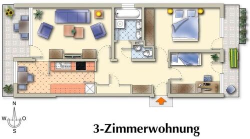 Foto - 3-Zimmer-Wohnung zum Verkauf in KaufbeurenNeugablonz