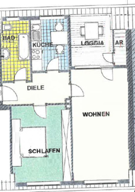 Foto - 2 Zimmer Etagenwohnung zur Miete in Gelsenkirchen