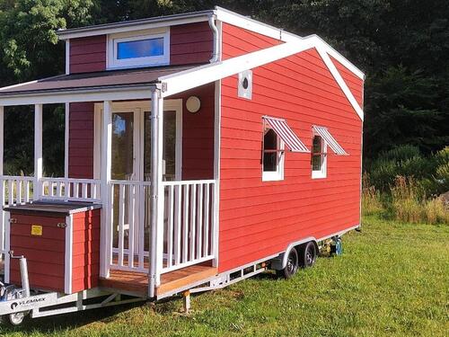 Foto - Tiny House, Typ Malmoe 8,80m x 2,55m (Deutscher Herrsteller)