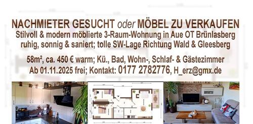 Foto - Möblierte Wohnung in sonniger SW-Lage in Aue-Bad Schlema