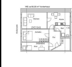 Foto - Neu Sanierte Dachgeschosswohnung ca. 60m² im Zentrum