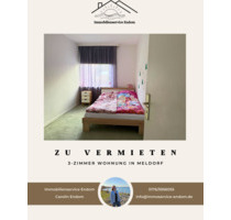 Geräumige 3-Zimmer Erdgeschosswohnung mit Balkon - Meldorf