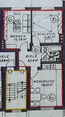 Foto - Schöne, ruhige 2 Zim. Whg. W-Südstadt, Ravensbergerstraße