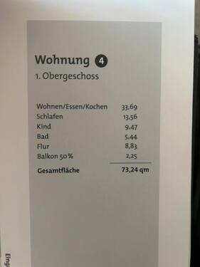 Foto - 3 Zimmer Etagenwohnung zur Miete in Landau an der Isar