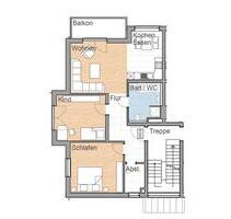 3-Zimmerwohnung mit Balkon in Großkarolinenfeld