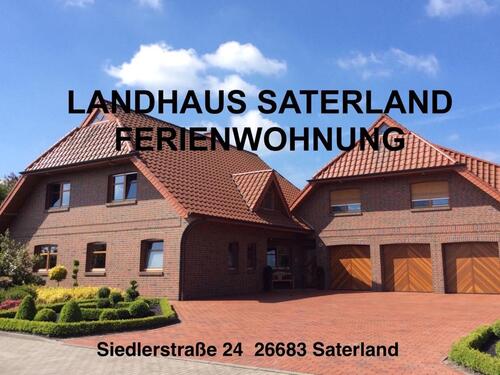 Foto - 10% RABATT LANDHAUS SATERLAND FERIENWOHNUNG OSTFRIESLAND