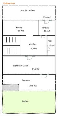 Foto - 4 Zimmer Reihenhaus in Augsburg