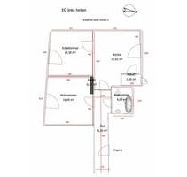 Zweizimmerwohnung in Iserlohn Zentrum , Küche, Bad