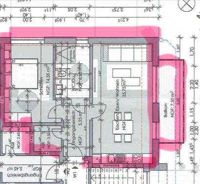 Foto - Erdgeschoss Wohnung Neubau - 720,00&nbsp;EUR Kaltmiete, ca.&nbsp; 56,00&nbsp;m&sup2;