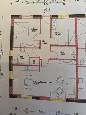 Foto - 3 Zimmer Erdgeschoßwohnung zur Miete in Bredstedt
