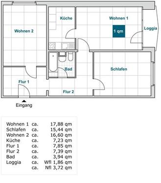 Foto - Etagenwohnung zur Miete in Dresden