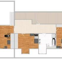 Große Zwei-Etagen-Wohnung in Buch am Erlbach - Kumhausen