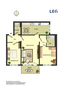 Foto - 4 Zimmer Etagenwohnung in Leverkusen