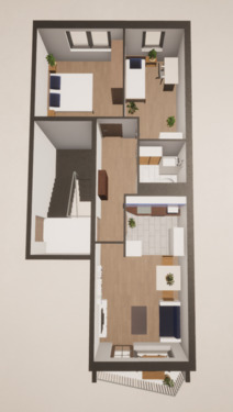 Foto - Etagenwohnung in Nordhausen zur Miete