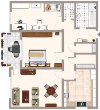 Foto - Erdgeschoßwohnung in Mönchengladbach zur Miete