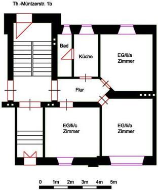 Foto - Etagenwohnung in Nordhausen