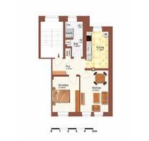 2 Zimmer - 60 m² - EG - mit Küche - WG geeignet - Braunschweig Westliches Ringgebiet
