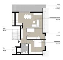 Neubau 3-Zimmerwohnung in Schelklingen zu kaufen