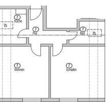2 Zi Wohnung mit Balkon und Garage - Villingen-Schwenningen