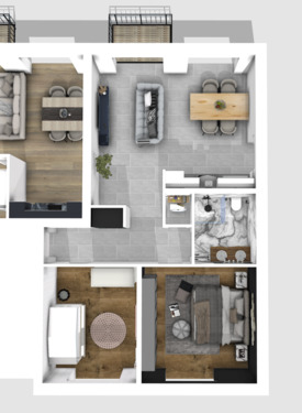 Foto - 3 Zimmer Etagenwohnung zur Miete in Hövelhof