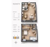 Exklusive Maisonette-Neubauwohnung | Augsburg | 62 m²