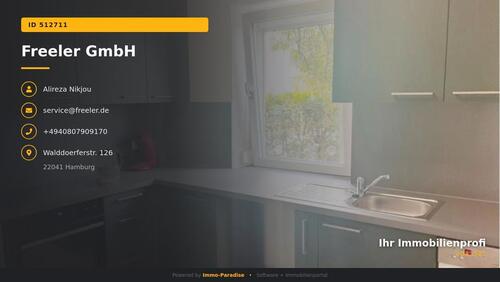 Foto - 2 Zimmer Etagenwohnung zur Miete in Hamburg