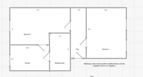 Foto - Schöne Innenstadtnahe 2-Zimmer-Wohnung - ab 1.11.25
