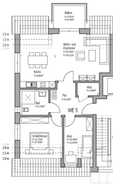 Foto - 3 Zimmer Etagenwohnung zur Miete in Münster