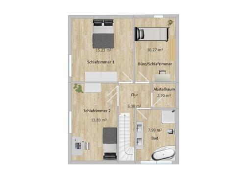 Foto - 5 Zimmer Doppelhaushälfte zur Miete in Ostrhauderfehn