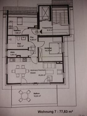 Foto - 3-Zimmer-Penthousewohnung im Ortszentrum von WallenhorstHollage