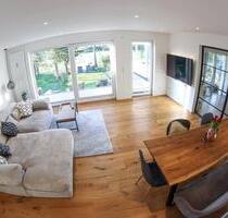 Moden sanierte Wohnung mit Garten, Wintergarten, Sauna & Kino - München Aubing-Lochhausen-Langwied