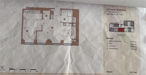 Foto - 2-Zimmerwohnung in Rödelheim - 1.700,00&nbsp;EUR Kaltmiete, ca.&nbsp; 60,00&nbsp;m&sup2;