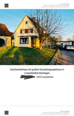 Foto - Zweifamilienhaus in Leopoldshöhe Nienhagen zu verkaufen ❤️