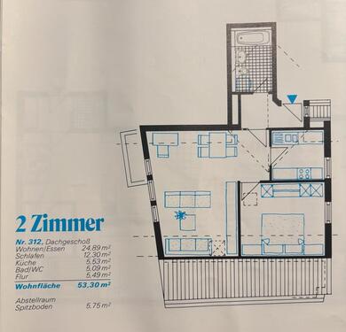 Foto - Wohnung im Fischerviertel Ulm 759€ Kaltmiete