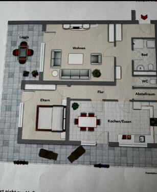 Foto - Etagenwohnung in Grünstadt zur Miete