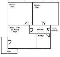 Gemütliche 2,5-Zimmer-Wohnung mit Gartenblick + Balkon - Stolberg (Rhld.) Büsbach