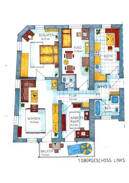 Foto - 4 Zimmer Etagenwohnung in Niedenstein