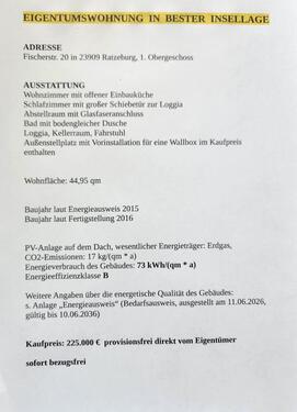 Foto - Eigentumswohnung in bester Insellage