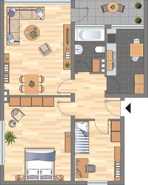 Foto - 3 Zimmer Etagenwohnung in Werne