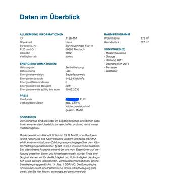 Foto - Mehrfamilienhaus, Wohnhaus zum Kaufen in Mettlach