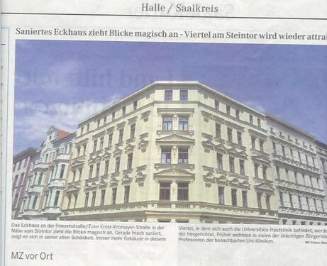 Foto - Etagenwohnung zur Miete in Halle (Saale)