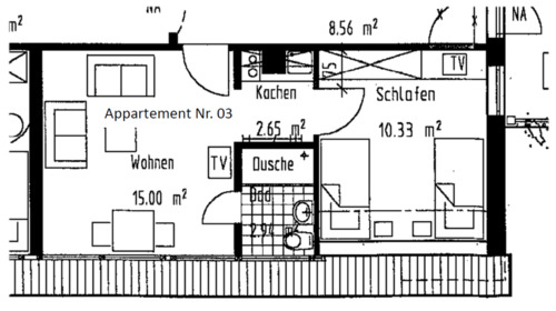 Foto - Wohnung zu vermieten - 250,00 EUR Kaltmiete,