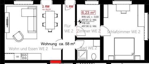Foto - 2.5 Zimmer Terrassenwohnung zur Miete in Essingen