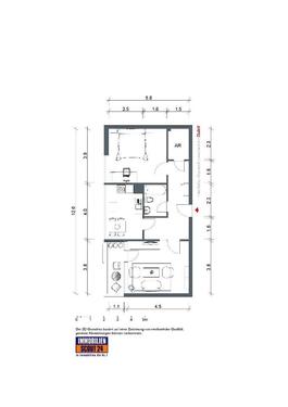 Foto - 2 Zimmer Etagenwohnung in Kreuztal