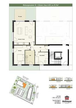 Foto - Erdgeschoßwohnung in Osnabrück zur Miete