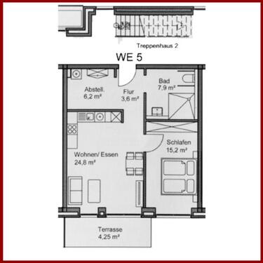 Foto - barrierefreie rollstuhlgerechte 2-Zimmer EG Wohnung in Lilienthal