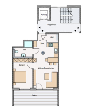 Foto - 2 Zimmer Etagenwohnung in Bad Sassendorf